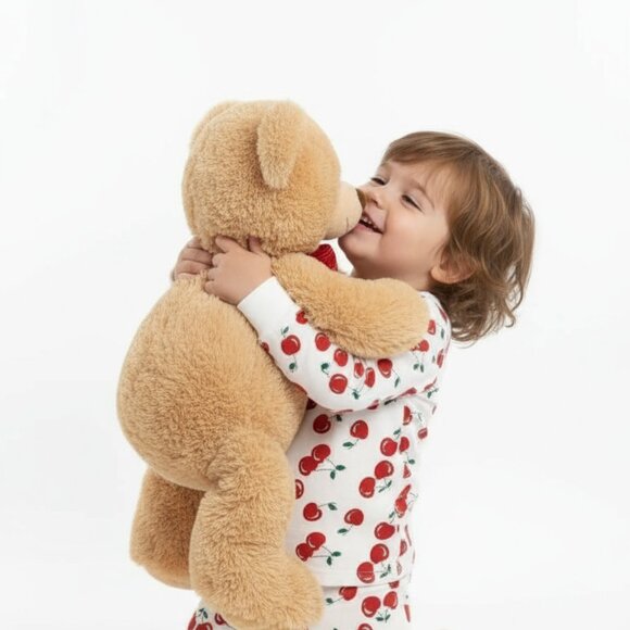 Cherry Delight Kids Pajama Set – Soft Cotton, All-Over cheery Print - Picture 1 of 4